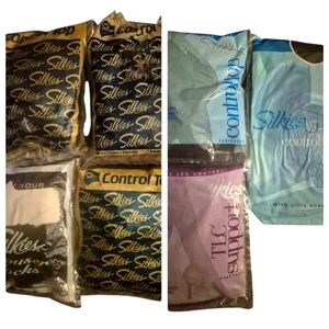 Silkies Pantyhose Vintage ControlTop,Control top,TCL,UltraControlTop, Trous Sock